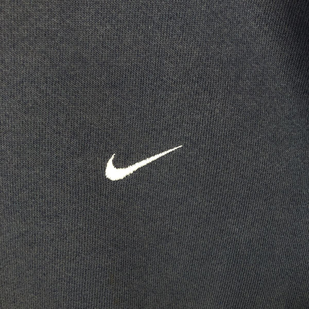 00'S Nike One Point Logo Sweatshirt Trainer Men's M size cotton navy blue type Vintage Second Hand