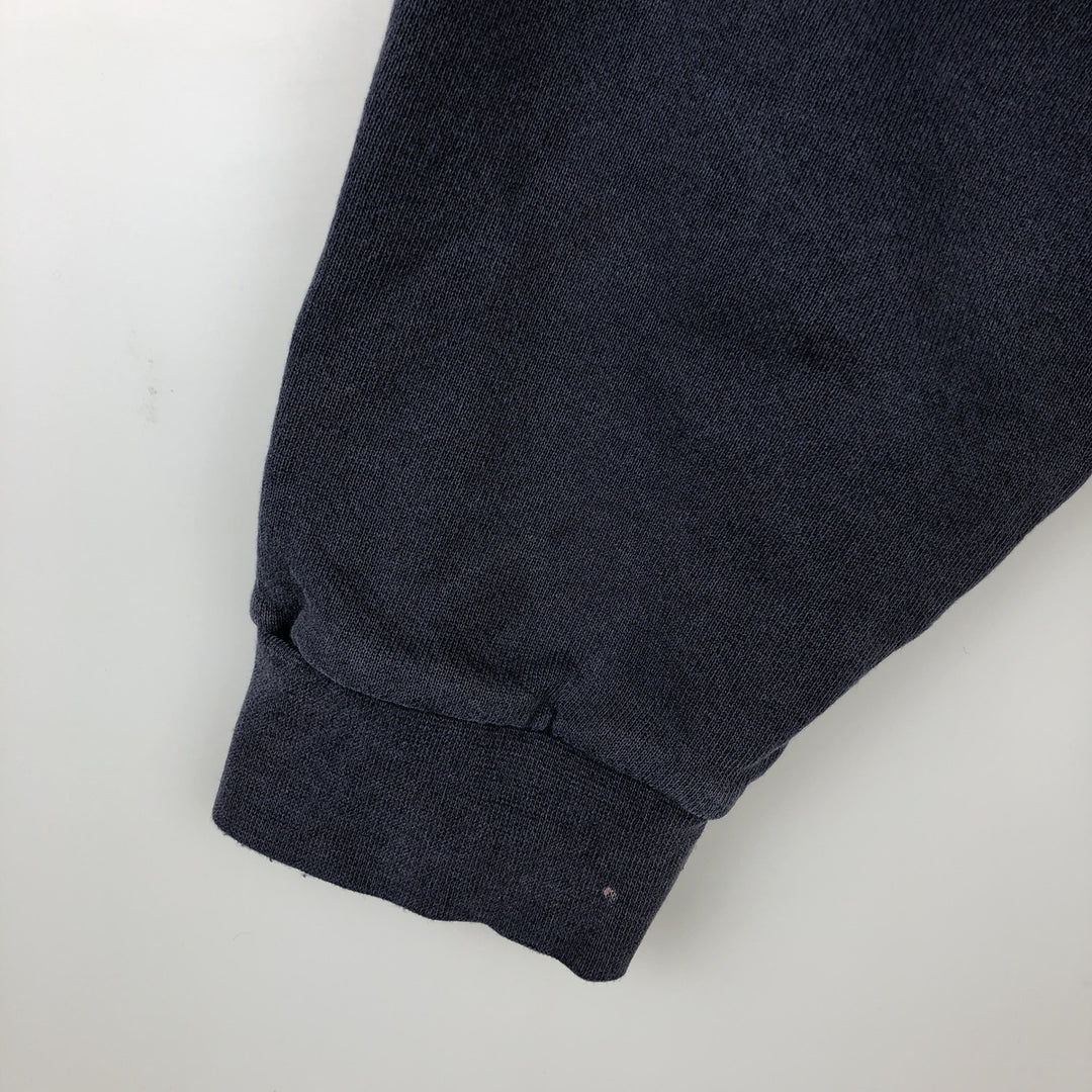 00'S Nike One Point Logo Sweatshirt Trainer Men's M size cotton navy blue type Vintage Second Hand