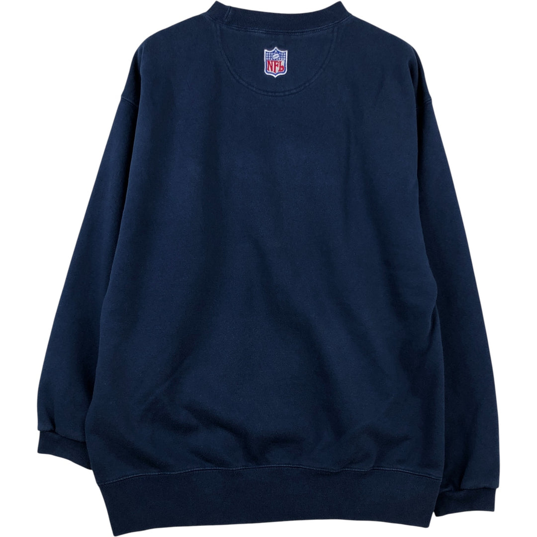 2000'S Nike TEAM NFL DALLAS COWBOYS Dallas Cowboys sweatshirt, men's size M cotton navy blue type Vintage Second Hand