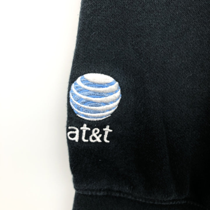 2000'S Nike AT and T One-Point Logo Sweatshirt, Men's Size L cotton black type Vintage Second Hand