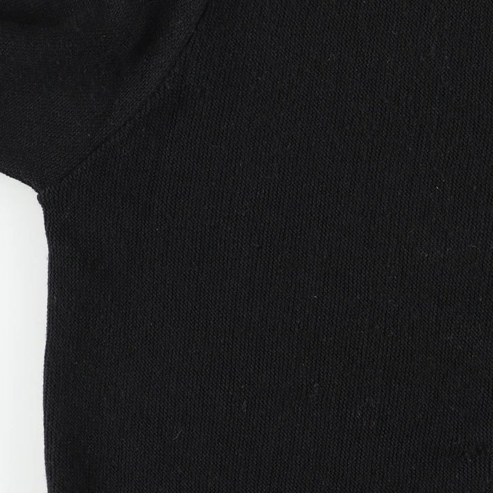 Vintage IZOD acrylic knit cardigan, made in the USA, size L, men's size L acrylic black type Vintage Second Hand