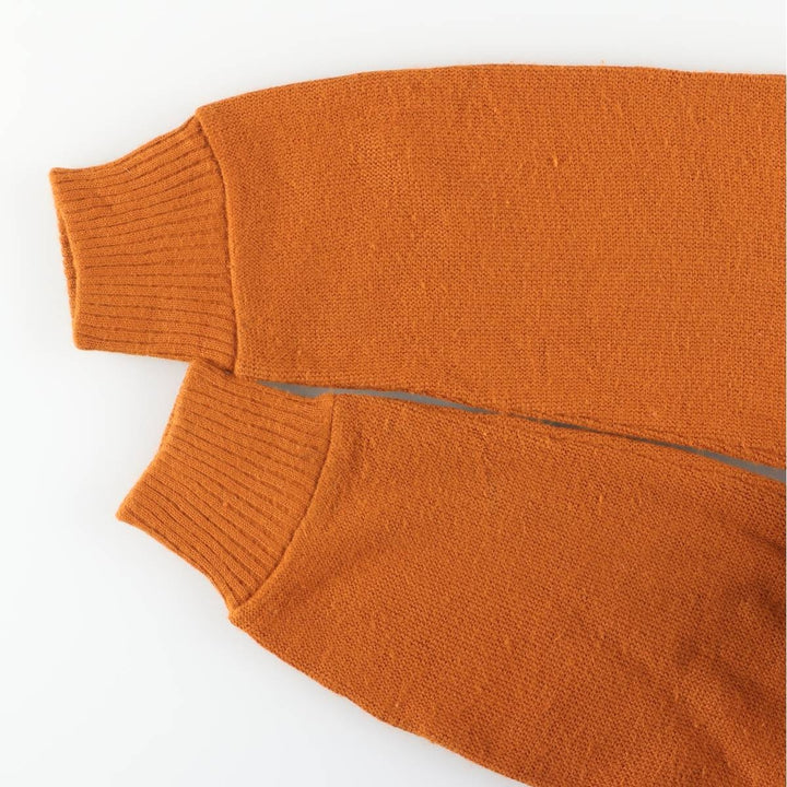 Glen Douglas Vintage Acrylic Knit Cardigan, Men's Size L Oron Acrylic orange type Vintage Second Hand