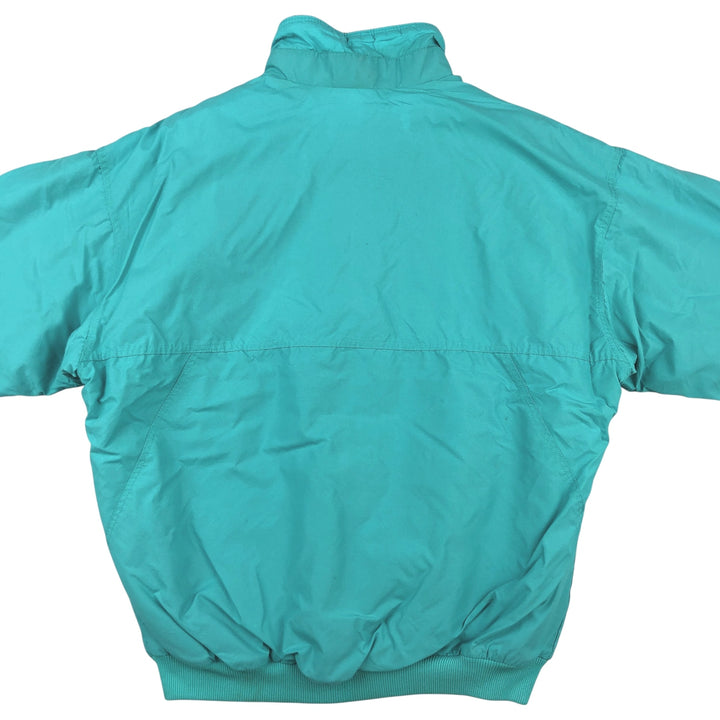 1980'S Patagonia Shell Synchilla Mountain Jacket 28119F8, Women's XL, Vintage Nylon turquoise blue Vintage Second Hand