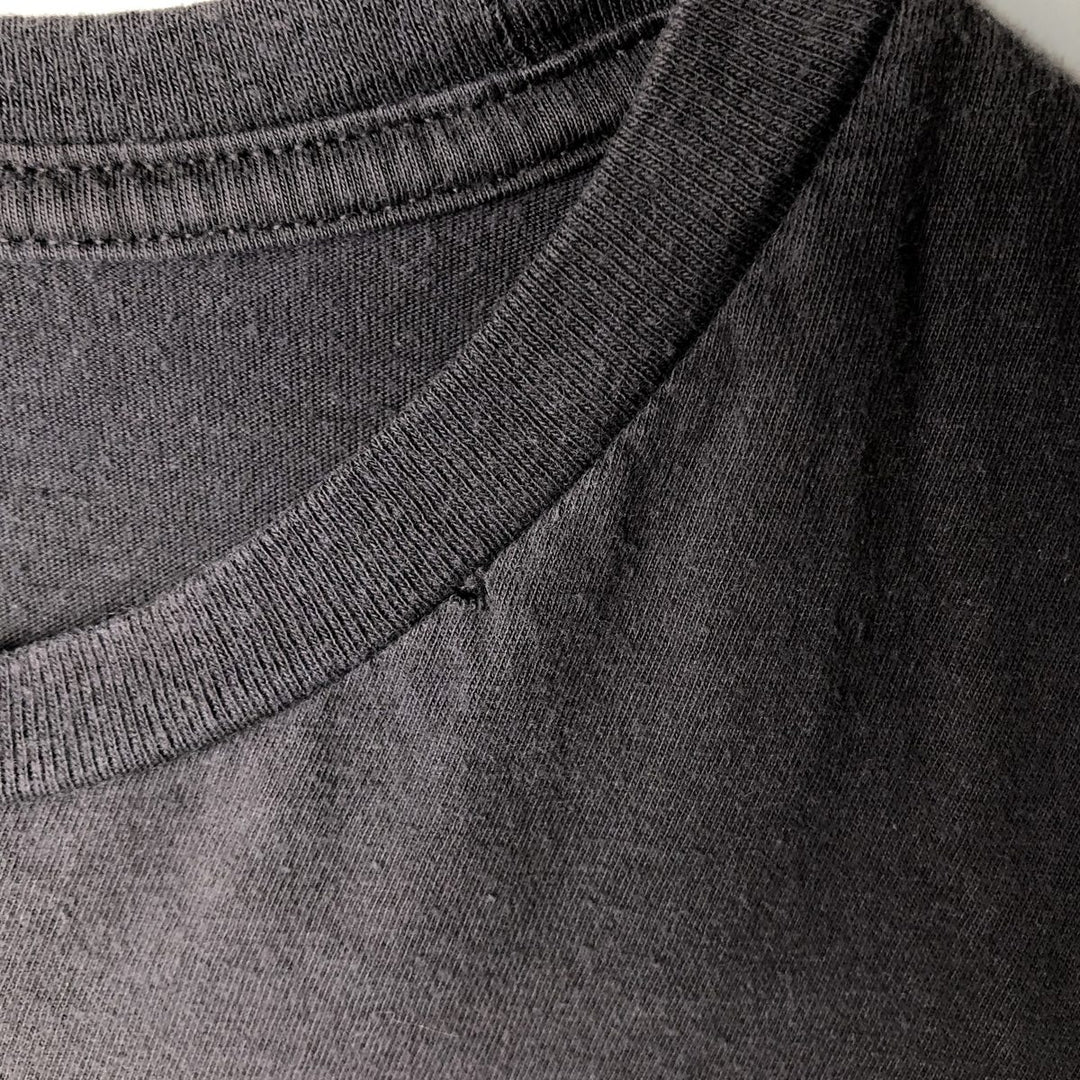 THE BEATLES Band T-shirt, Men's M size cotton gray type Vintage Second Hand