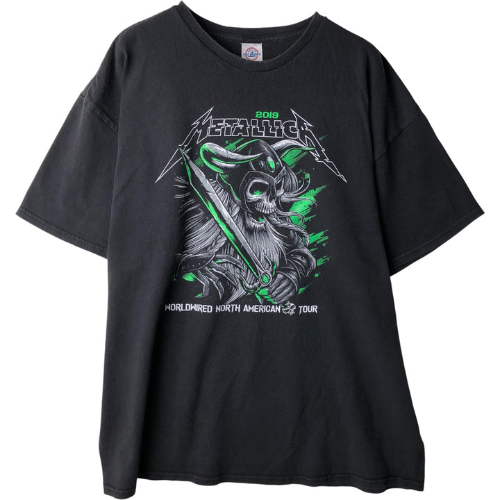 Delta Metallica Band T-Shirt, Men's Size XL unclear black type Vintage Second Hand