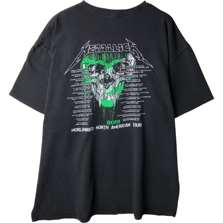 Delta Metallica Band T-Shirt, Men's Size XL unclear black type Vintage Second Hand