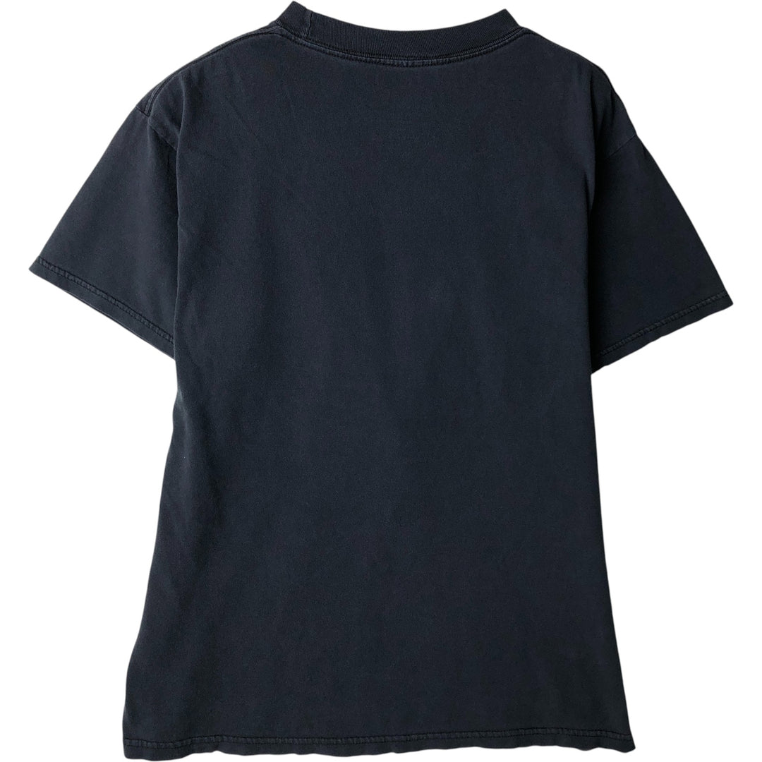 2pac Rap T-shirt, Men's M size cotton black type Vintage Second Hand