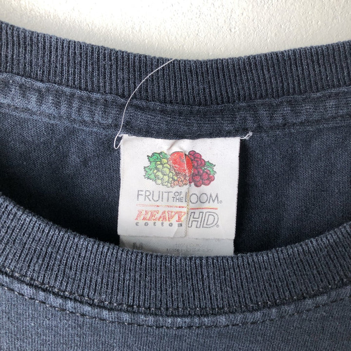 Fruit of the Loom Justin Bieber Band T-Shirt, Men's Size Medium cotton black type Vintage Second Hand