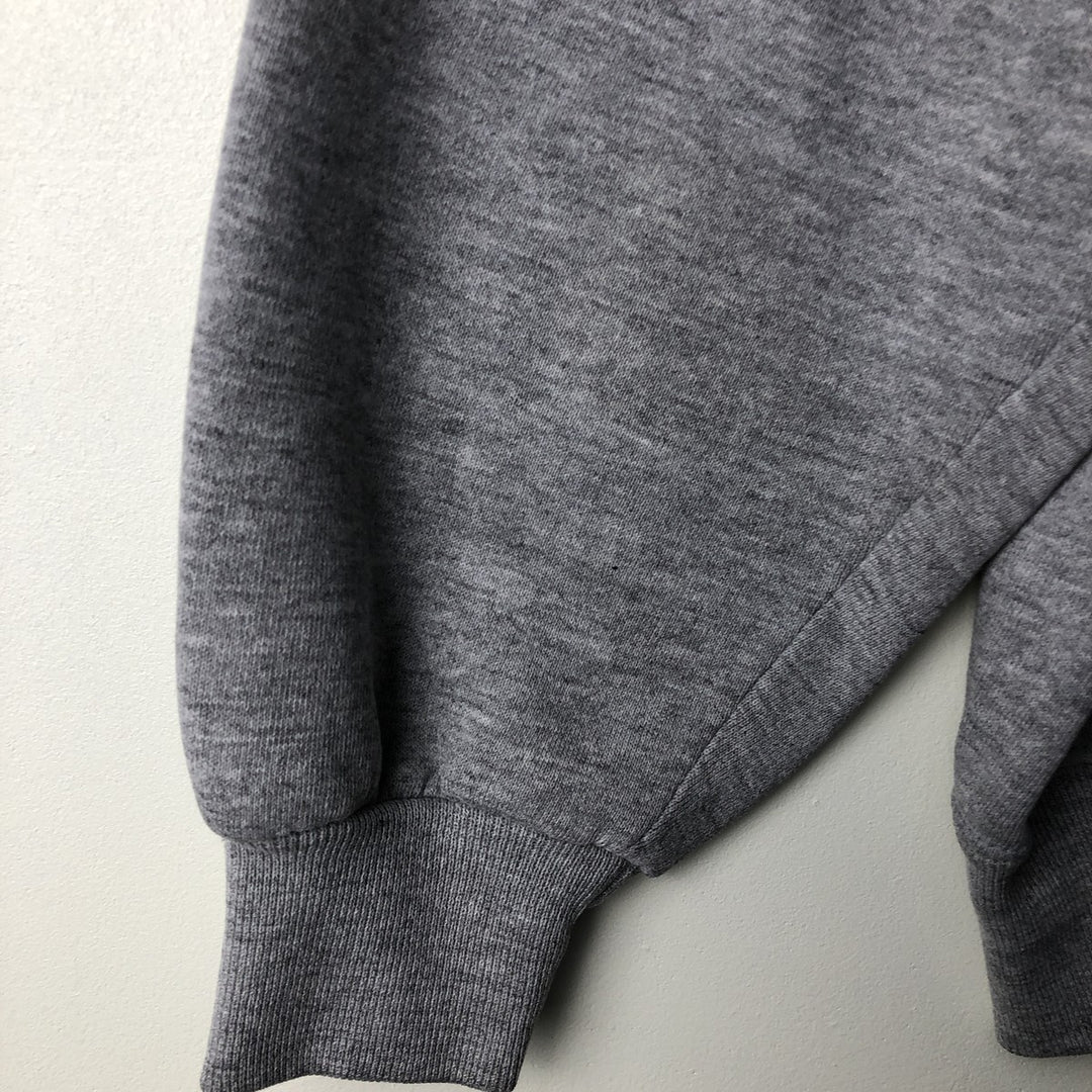 90'S Russell College Sweatshirt, Made in USA, Men's XL, Vintage polyester gray type Vintage Second Hand