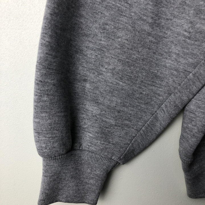 90'S Russell College Sweatshirt, Made in USA, Men's XL, Vintage polyester gray type Vintage Second Hand