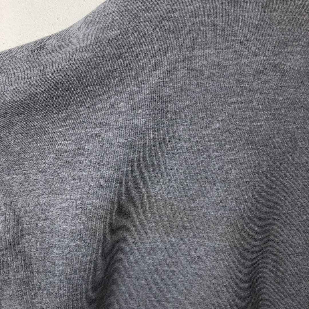 90'S Russell College Sweatshirt, Made in USA, Men's XL, Vintage polyester gray type Vintage Second Hand