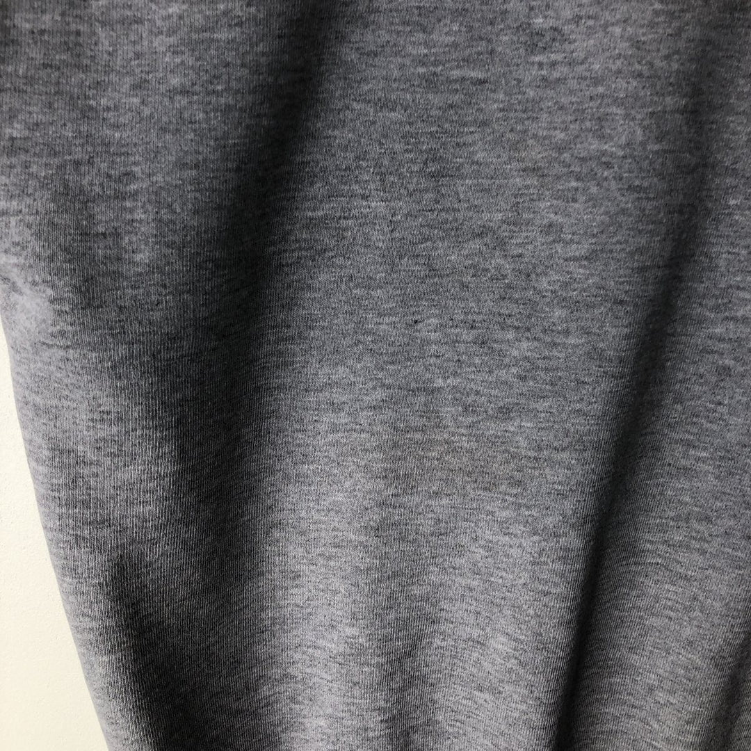 90'S Russell College Sweatshirt, Made in USA, Men's XL, Vintage polyester gray type Vintage Second Hand