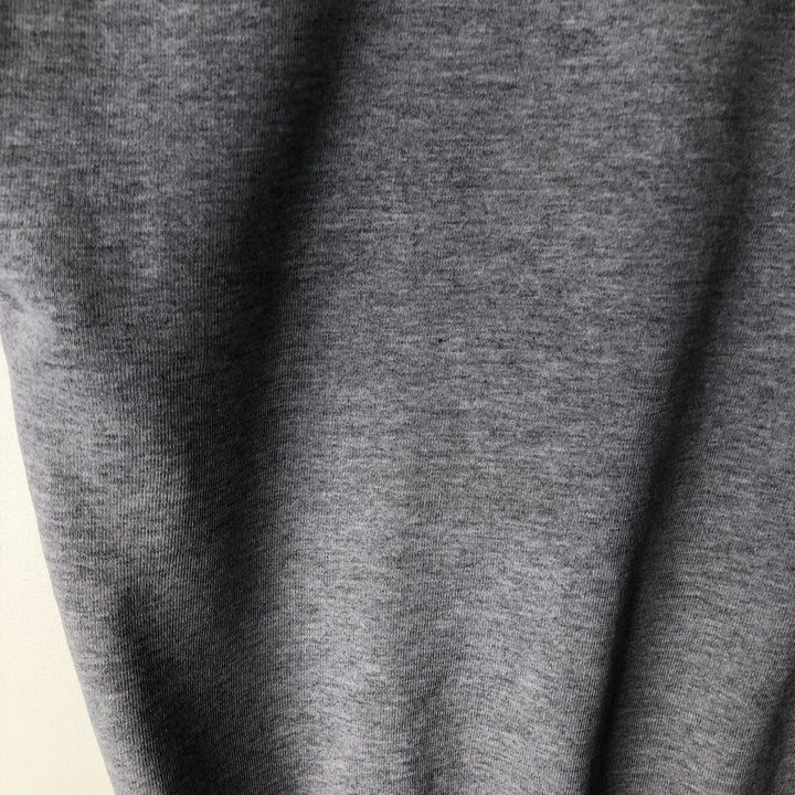 90'S Russell College Sweatshirt, Made in USA, Men's XL, Vintage polyester gray type Vintage Second Hand