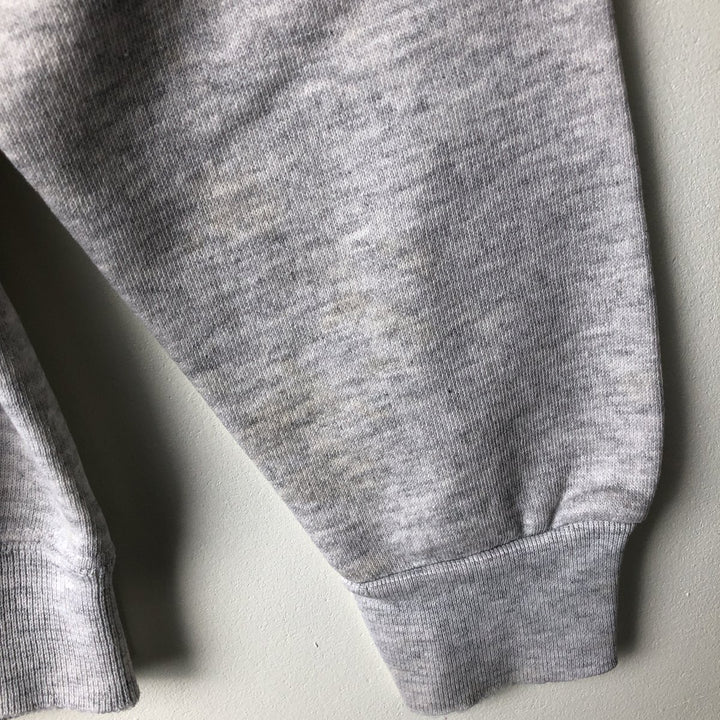 90'S Discus Athletic College Sweatshirt, Made in USA, Men's Size Medium, Vintage cotton gray type Vintage Second Hand