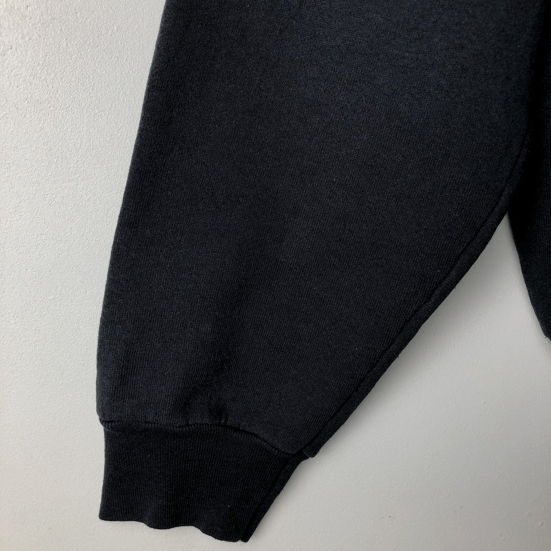 90'S Fruit of the Loom IOWA University of Iowa College Sweatshirt, Made in USA, Men's Size L, Vintage cotton black type Vintage Second Hand