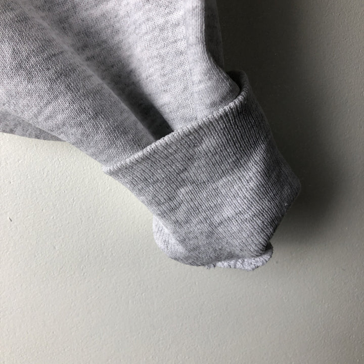 80s-90'S Jerzees College Sweatshirt, Made in USA, Men's XL, Vintage cotton gray type Vintage Second Hand