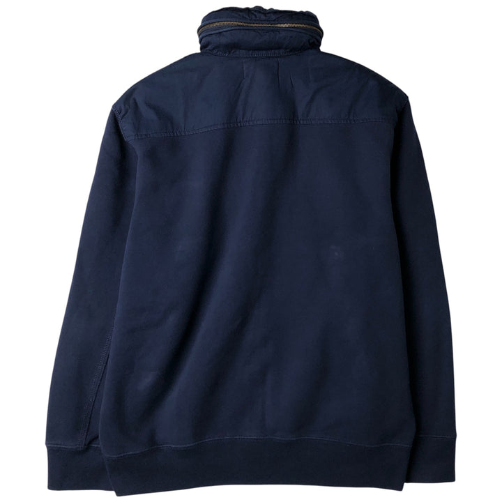 Ralph Lauren POLO by Ralph Lauren full zip sweatshirt, men's size L cotton navy blue type Vintage Second Hand
