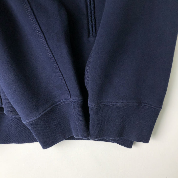 Ralph Lauren POLO by Ralph Lauren full zip sweatshirt, men's size L cotton navy blue type Vintage Second Hand