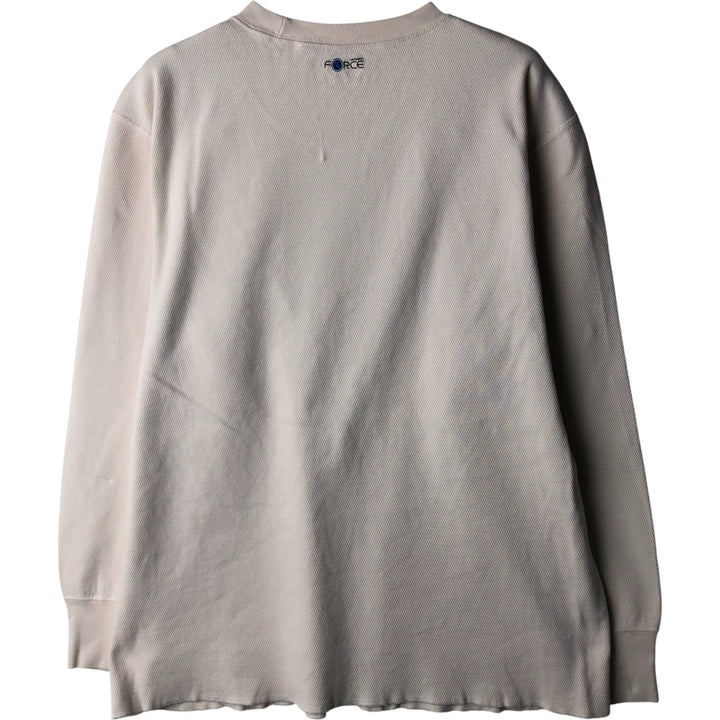 Carhartt Thermal Ron T-shirt Honeycomb Men's XXL cotton unbleached Vintage Second Hand