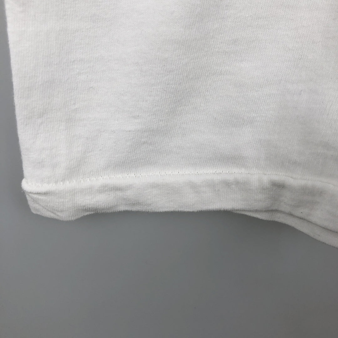 Vintage 1980'S Hanes Levi's Printed T-Shirt, Made in USA, Men's XL cotton white type Vintage Second Hand