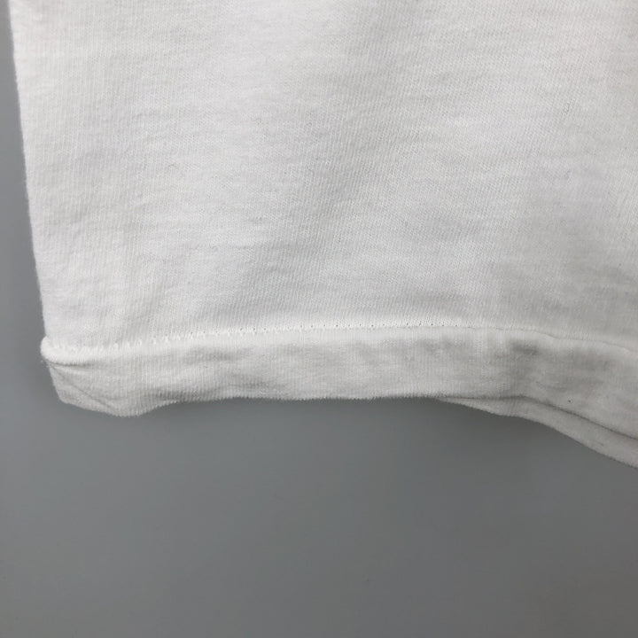 Vintage 1980'S Hanes Levi's Printed T-Shirt, Made in USA, Men's XL cotton white type Vintage Second Hand