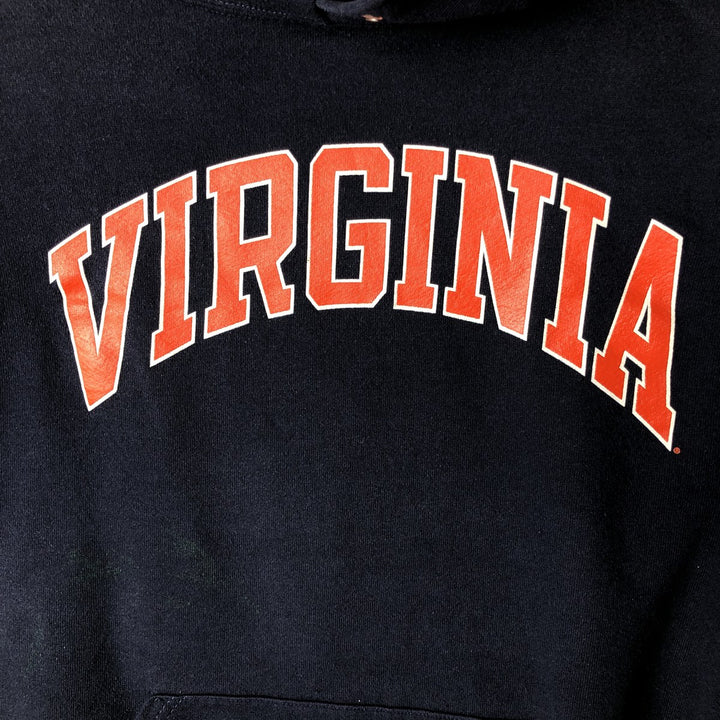 Vintage 90'S The Cotton Exchange College Pullover Hoodie, Made in USA, Men's Size Medium cotton black type Vintage Second Hand