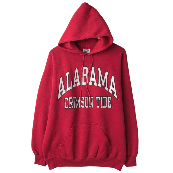 TNT BY TRAU AND KEVNER College Pullover Hoodie, Men's Size L cotton red type Vintage Second Hand