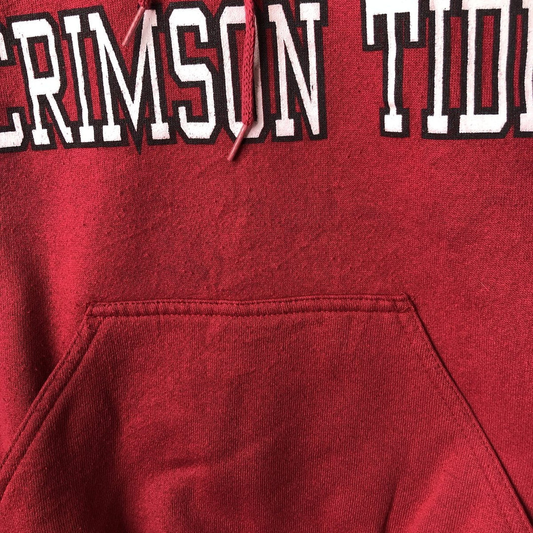 TNT BY TRAU AND KEVNER College Pullover Hoodie, Men's Size L cotton red type Vintage Second Hand