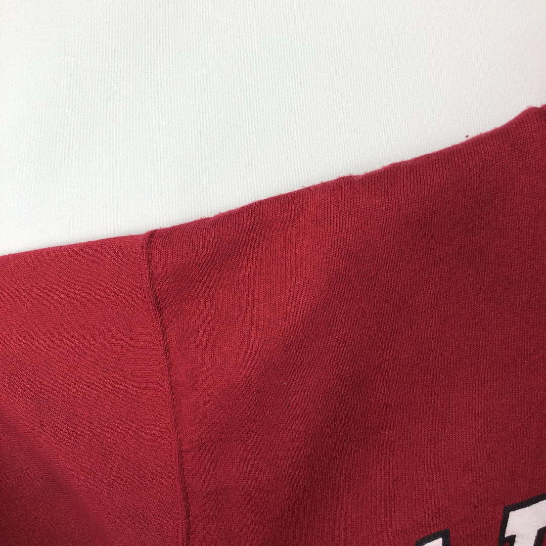 TNT BY TRAU AND KEVNER College Pullover Hoodie, Men's Size L cotton red type Vintage Second Hand