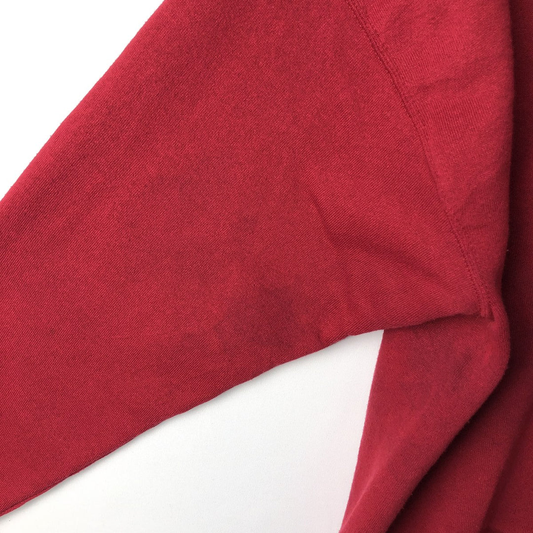 TNT BY TRAU AND KEVNER College Pullover Hoodie, Men's Size L cotton red type Vintage Second Hand