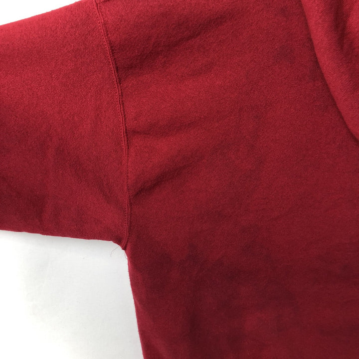 TNT BY TRAU AND KEVNER College Pullover Hoodie, Men's Size L cotton red type Vintage Second Hand