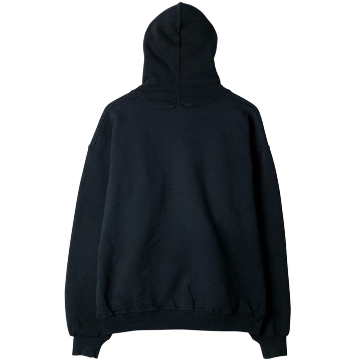 Vintage 90'S Russell ATHLETIC College Pullover Hoodie, Men's Size L cotton black type Vintage Second Hand