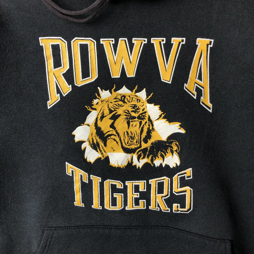 Vintage 90'S Russell ATHLETIC College Pullover Hoodie, Made in USA, Men's Size L cotton black type Vintage Second Hand