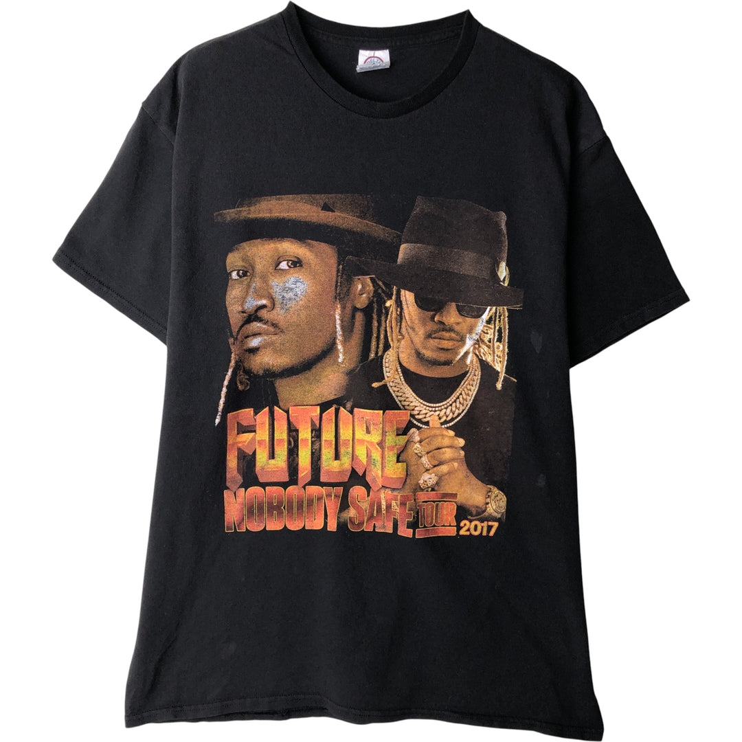 2000'S Delta DELTA PRO WEIGHT Rap T-Shirt, Men's Size L cotton black type Vintage Second Hand