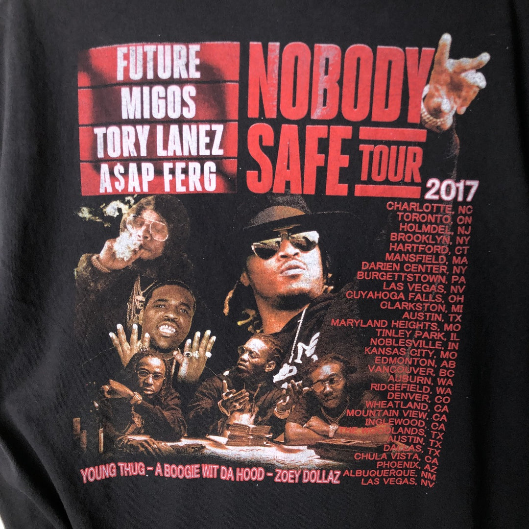 2000'S Delta DELTA PRO WEIGHT Rap T-Shirt, Men's Size L cotton black type Vintage Second Hand