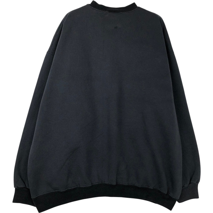 90'S COLLEGE WEAR Sweatshirt, Men's XL, Vintage cotton black type Vintage Second Hand