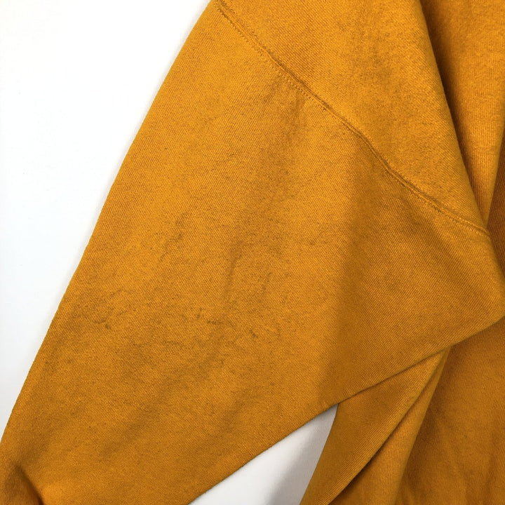 Vintage 90'S SOFFE printed sweatshirt, made in the USA, size L, men's polyester yellow type Vintage Second Hand