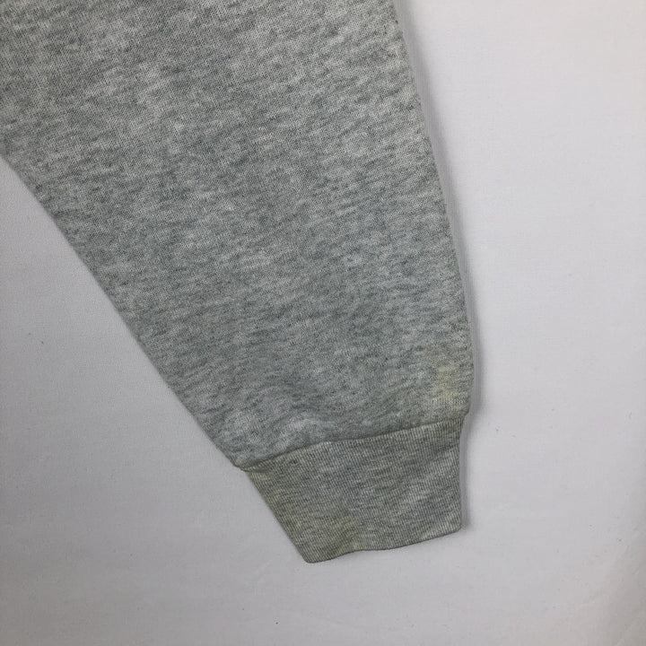 90'S Fruit of the Loom printed sweatshirt, made in the USA, men's size L, vintage cotton gray type Vintage Second Hand