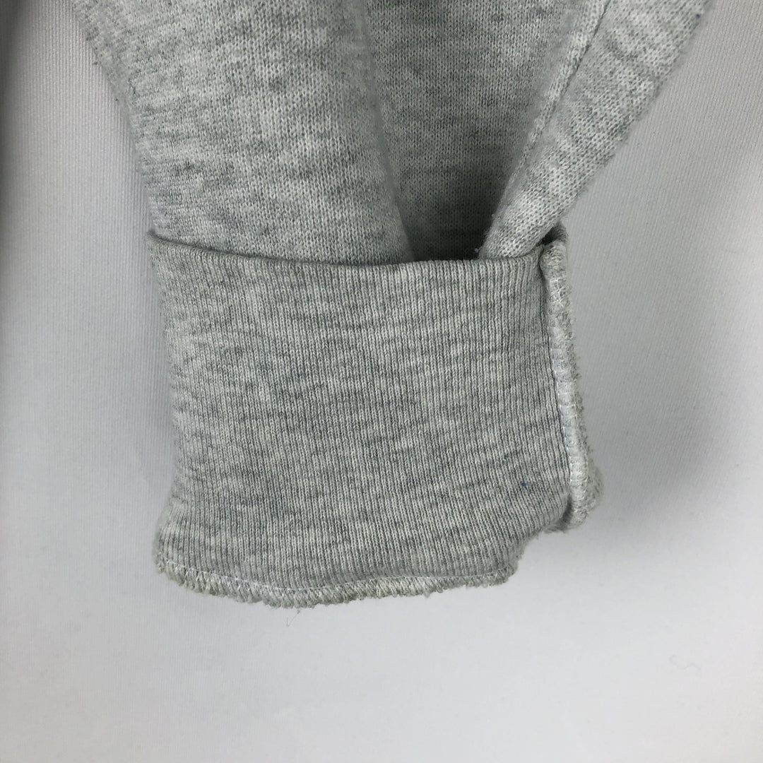 90'S Fruit of the Loom printed sweatshirt, made in the USA, men's size L, vintage cotton gray type Vintage Second Hand