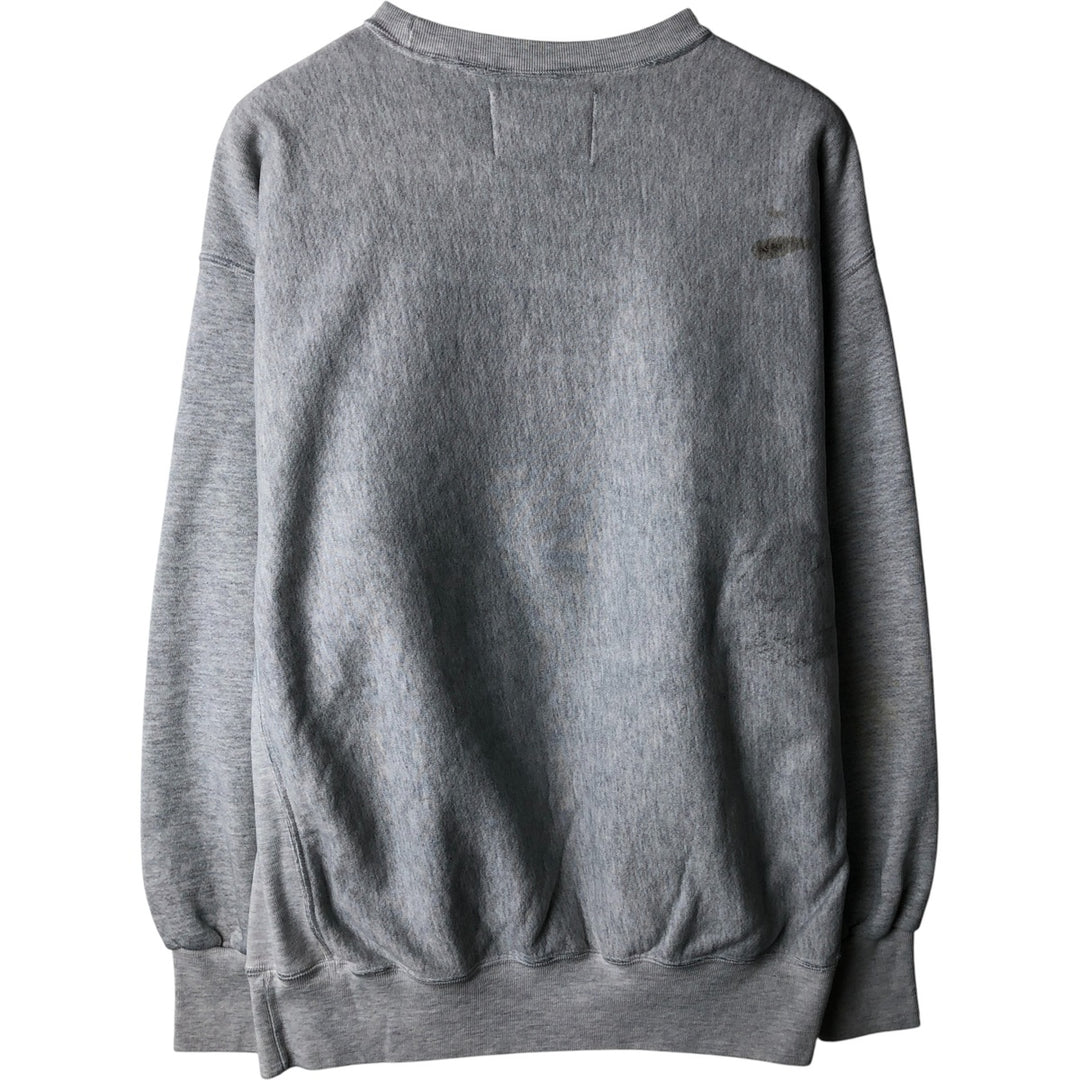 Vintage 90'S K-Products Super Heavy Weight Sweatshirt, Made in USA, Men's XL cotton gray type Vintage Second Hand