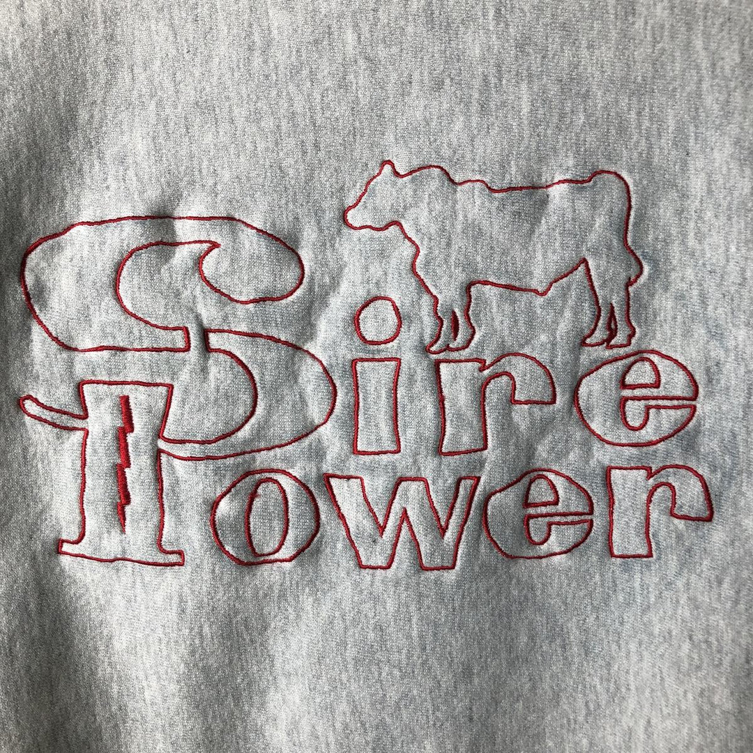 Vintage 90'S K-Products Super Heavy Weight Sweatshirt, Made in USA, Men's XL cotton gray type Vintage Second Hand