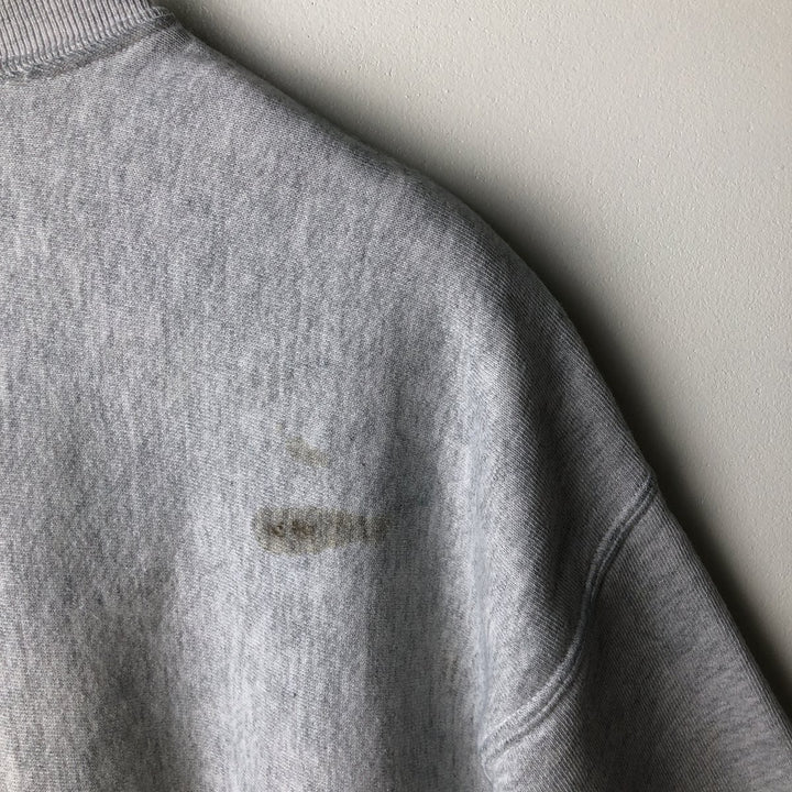 Vintage 90'S K-Products Super Heavy Weight Sweatshirt, Made in USA, Men's XL cotton gray type Vintage Second Hand