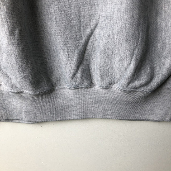 Vintage 90'S K-Products Super Heavy Weight Sweatshirt, Made in USA, Men's XL cotton gray type Vintage Second Hand