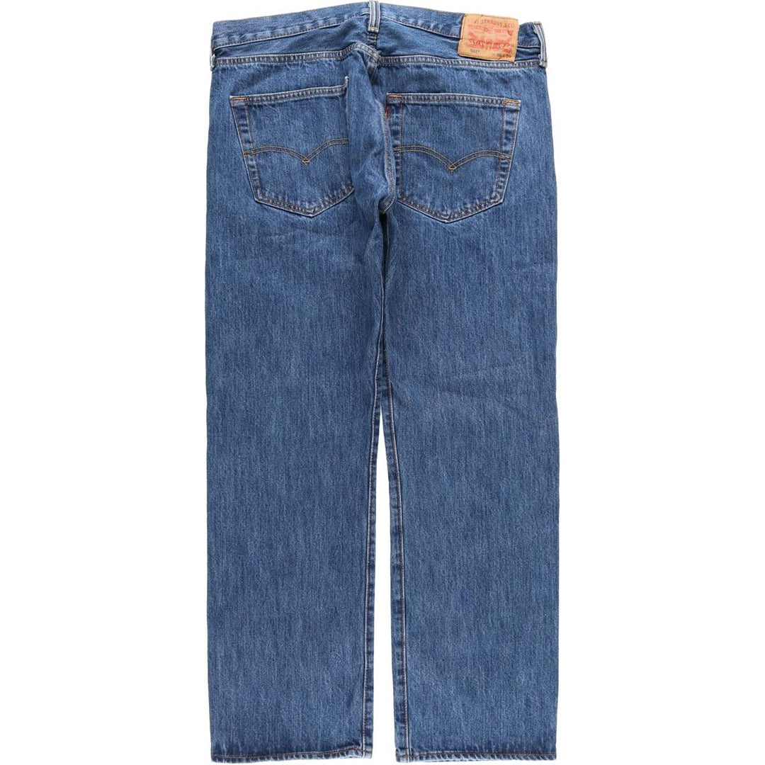 Levi's 501 straight denim pants for men, size W36 cotton blue type Vintage Second Hand