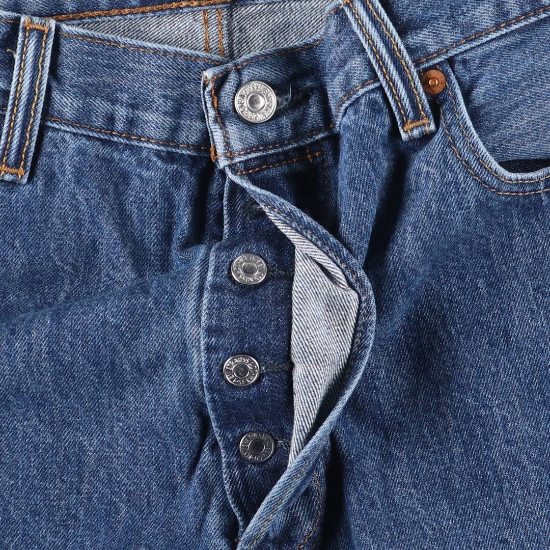 Levi's 501 straight denim pants for men, size W36 cotton blue type Vintage Second Hand