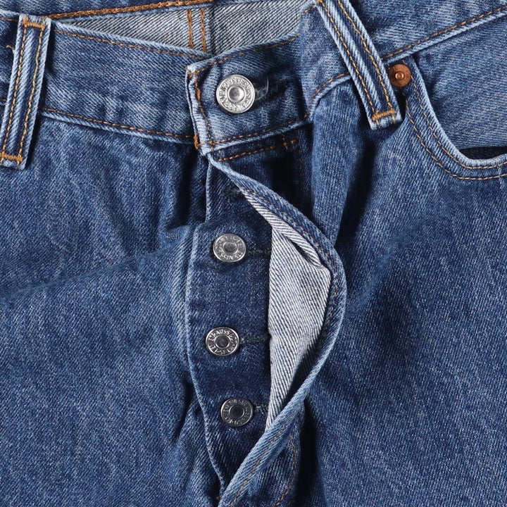 Levi's 501 straight denim pants for men, size W36 cotton blue type Vintage Second Hand