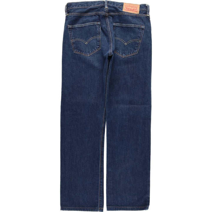 Levi's 501 Euro Model Straight Denim Pants Men's W33 cotton blue type Vintage Second Hand