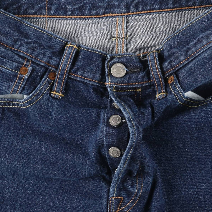 Levi's 501 Euro Model Straight Denim Pants Men's W33 cotton blue type Vintage Second Hand