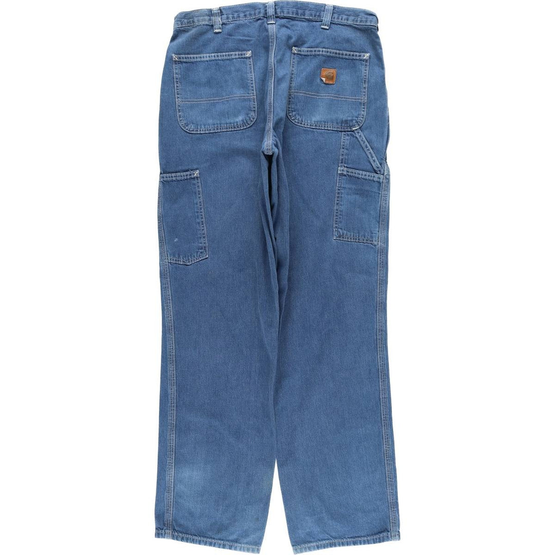 Carhartt Dungaree Fit Denim Painter Pants, Men's, W34 equivalent cotton blue type Vintage Second Hand