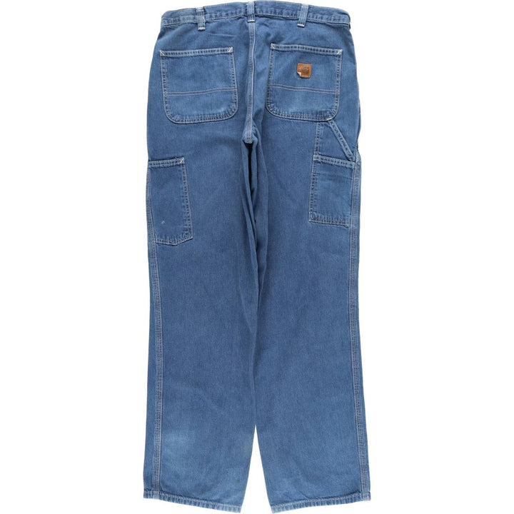 Carhartt Dungaree Fit Denim Painter Pants, Men's, W34 equivalent cotton blue type Vintage Second Hand